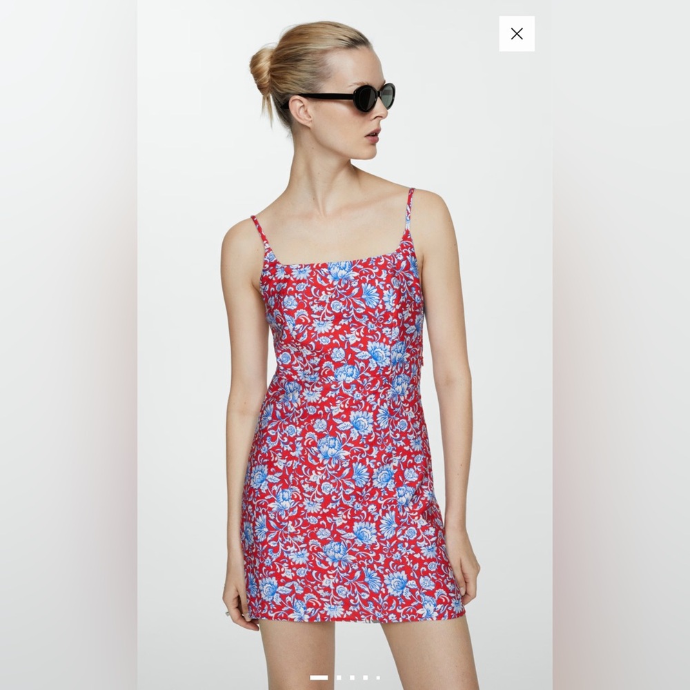 NWT Mango Floral Print Dress
